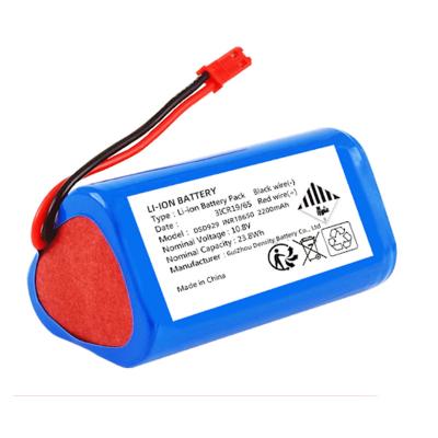 High Quality Lithium Ion Cell 10.8V 2500mAh 18650 Battery Pack with Competitive Price for Torch Flashlight