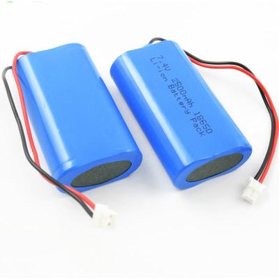 7.4V li-ion 18650 battery packs for Portable Juicer Machine