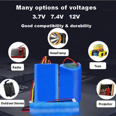 7.4V rechargeable battery packs for toys